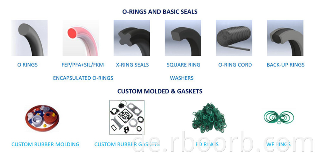 pu O-Ring Polyurethane mechanical seal 